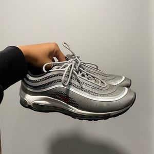 NIKE grey air max 97 ($65 ON MY DEPOP)